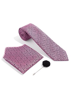 PİERRE CARDİN Erkek Pembe Kravat&Papyon Takımı