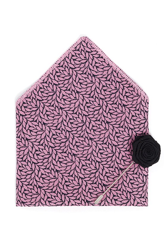 PİERRE CARDİN Erkek Pembe Kravat&Papyon Takımı