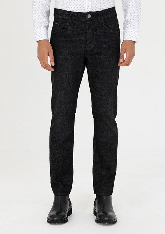 Pierre Cardin Siyah Erkek Slim Jean Pantolon