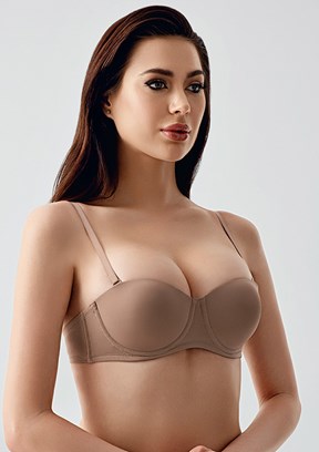 NEW BRA - 3370550000 Kadın Capucino Destekli Basic Sütyen