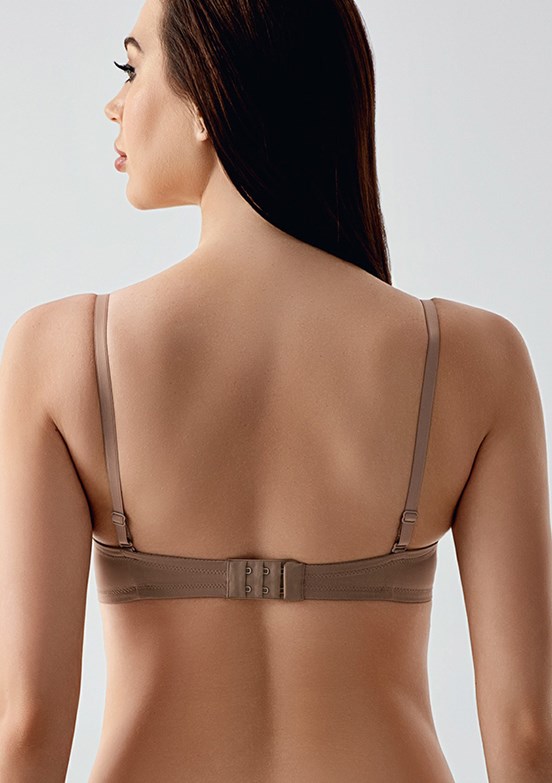 NEW BRA - 3370550000 Kadın Capucino Destekli Basic Sütyen