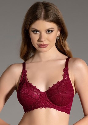 NEW BRA Bordo Kadın Toparlayıcı Sütyen