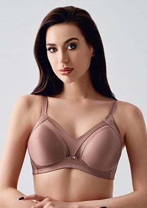 NEW BRA - 3523030000 Kadın Vizon Balensiz Toparlayıcı Sütyen