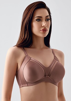 NEW BRA - 3523030000 Kadın Vizon Balensiz Toparlayıcı Sütyen