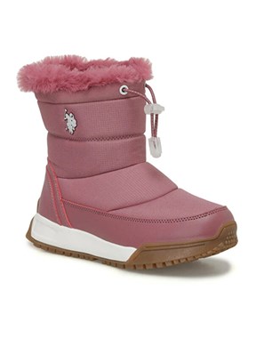 US POLO ASSN - A10139194212010 Kız Çocuk Pembe Çizme