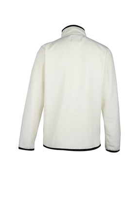 Cazador Beyaz Erkek Polar Sweatshirt