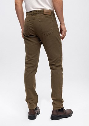 BACKANDBOND Yeşil Erkek Chino Pantolon