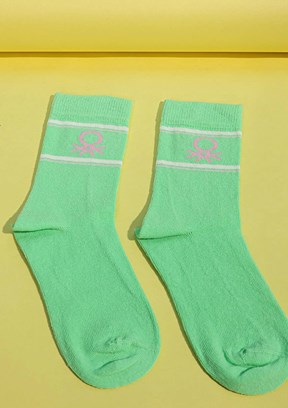 Benetton Kız Çocuk Soket Çorap