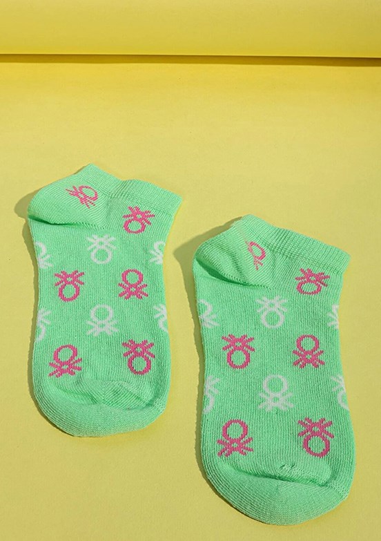 Benetton Kız Çocuk Patik Çorap