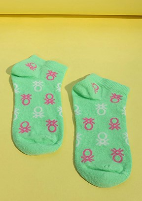 Benetton Kız Çocuk Patik Çorap