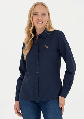 U.S. Polo Assn Kadın Uzun Kol Gömlek