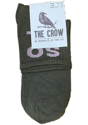 The Crow Unisex Yetişkin Çorap