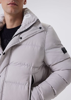 LEE COOPER Bej Erkek Dik Yaka Mont