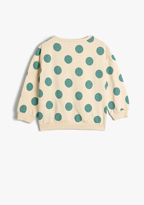 Koton Kız Çocuk Basic Sweatshirt