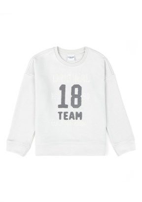 U.S. Polo Assn Kız Çocuk Örme Sweatshirt