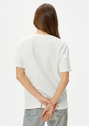 Koton Kadın Kısa Kol T-Shirt