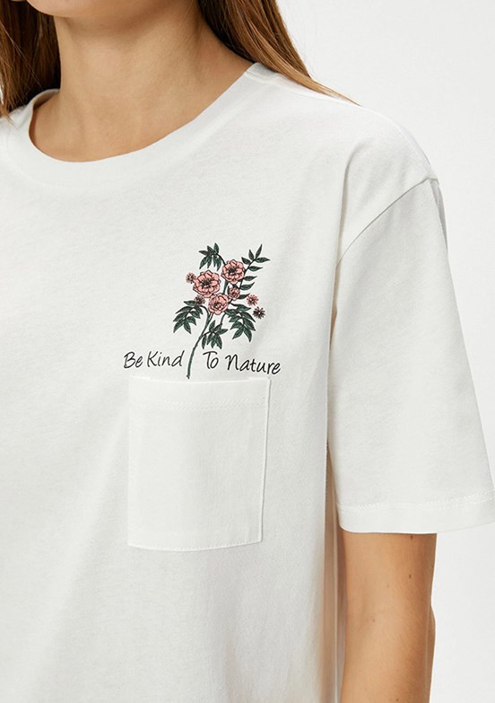Koton Kadın Kısa Kol T-Shirt