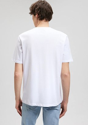 Mavi Erkek Baskılı T-Shirt