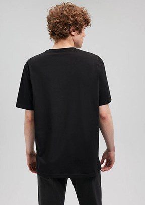 Mavi Erkek Baskılı T-Shirt