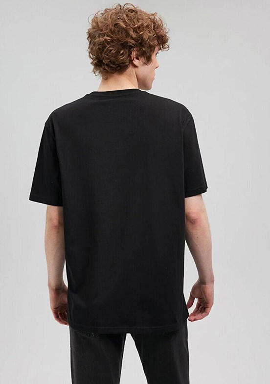 Mavi Erkek Baskılı T-Shirt