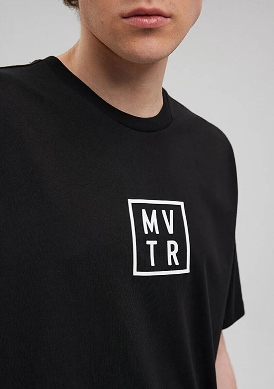 Mavi Erkek Baskılı T-Shirt