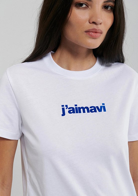 MAVİ Beyaz Kadın Kısa Kol T-Shirt