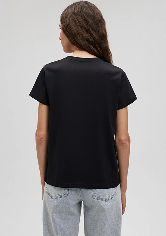Mavi Kadın Baskılı T-Shirt
