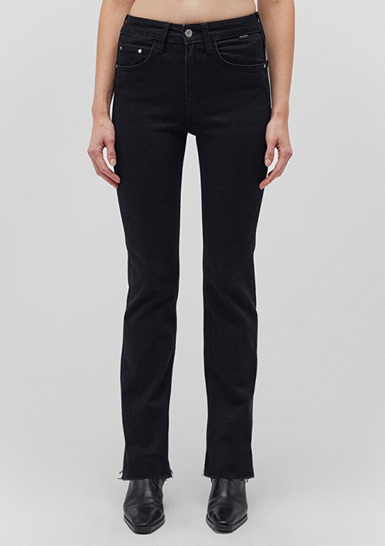 MAVİ MARIA - M101225-80998 Kadın Sarı Normal Bel Jean Pantolon