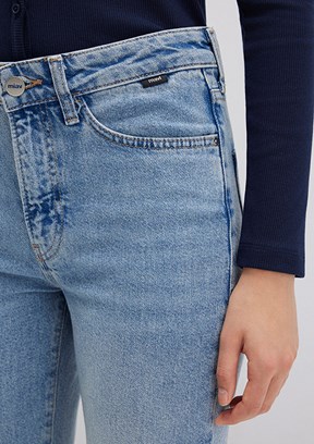 MAVİ MIAV - M1010299-83039 Kadın Lacivert Yüksek Bel Jean Pantolon