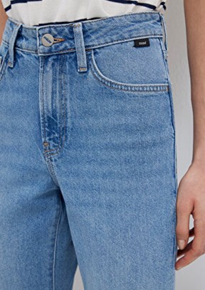 MAVİ MIAV - M1010299-83039 Kadın Lacivert Yüksek Bel Jean Pantolon