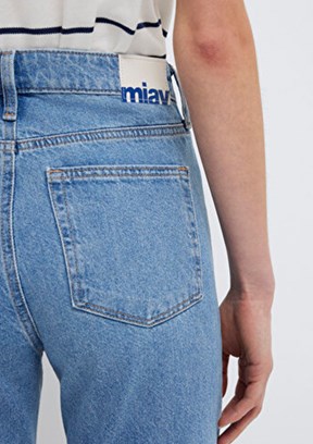 MAVİ MIAV - M1010299-83039 Kadın Lacivert Yüksek Bel Jean Pantolon