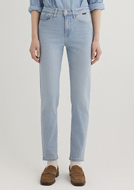 MAVİ CINDY - M100277-84410 Kadın Sarı Mom Jean Pantolon