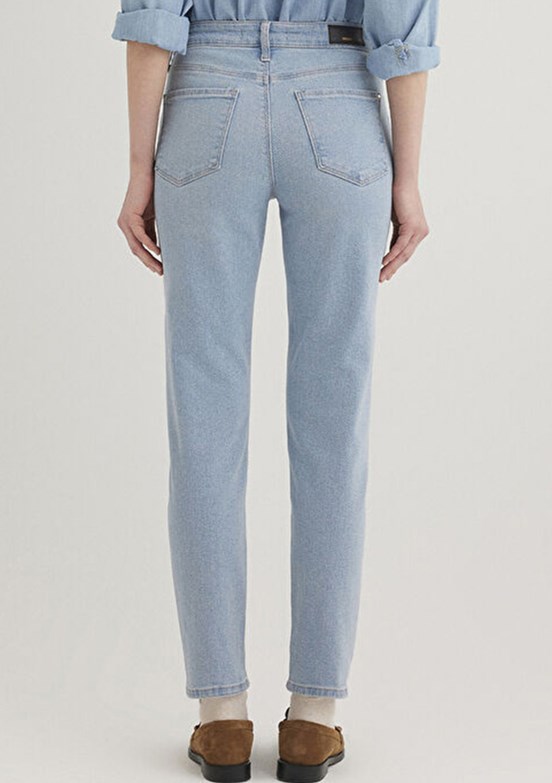 MAVİ CINDY - M100277-84410 Kadın Sarı Mom Jean Pantolon