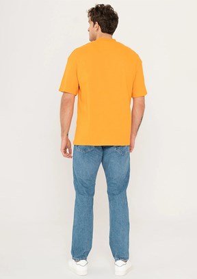 Jack & Jones Çok Renkli Erkek Bisiklet Yaka T-Shirt
