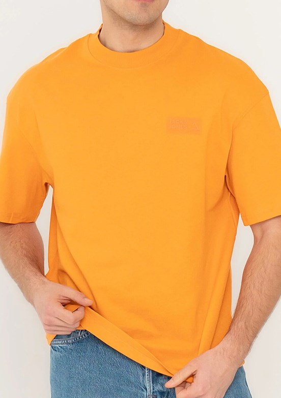 Jack & Jones Çok Renkli Erkek Bisiklet Yaka T-Shirt