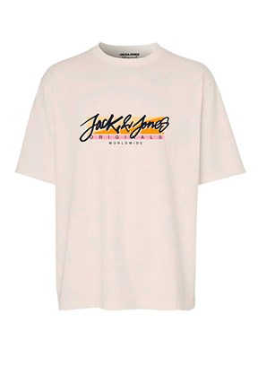 Jack & Jones Erkek Bisiklet Yaka T-Shirt