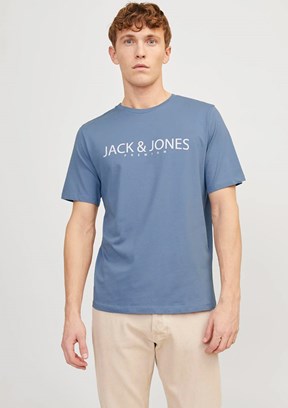 Jack & Jones Erkek Baskılı T-Shirt