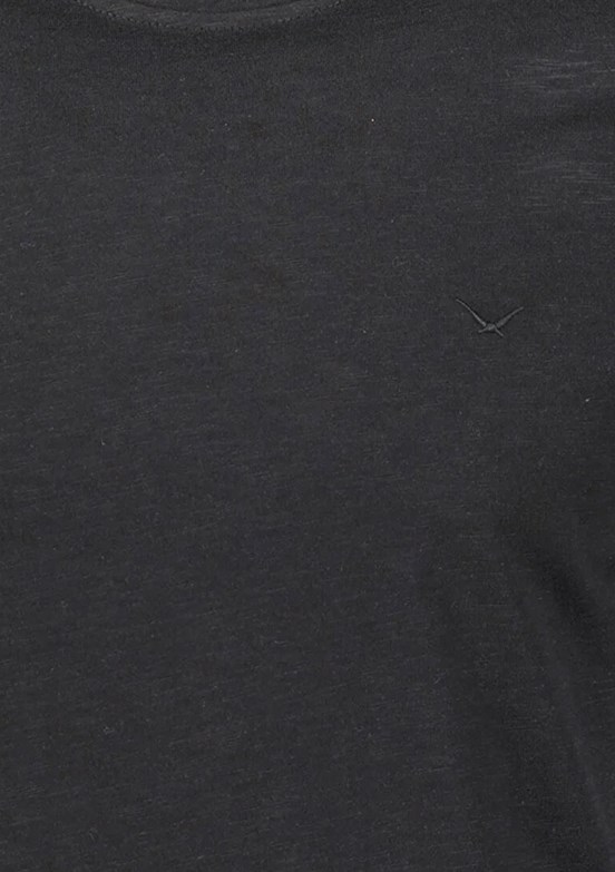 Cazador Siyah Erkek Bisiklet Yaka T-Shirt
