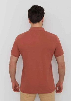 Cazador Kahverengi Erkek Polo Yaka T-Shirt