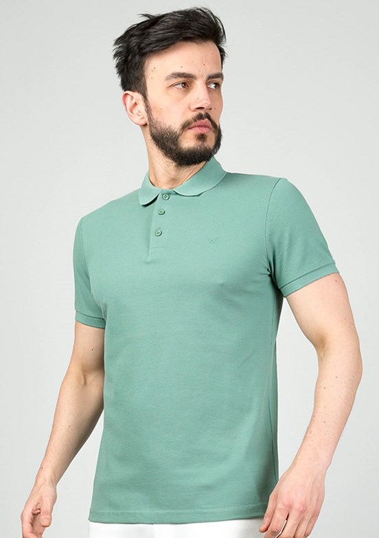 Cazador Mavi Erkek Polo Yaka T-Shirt