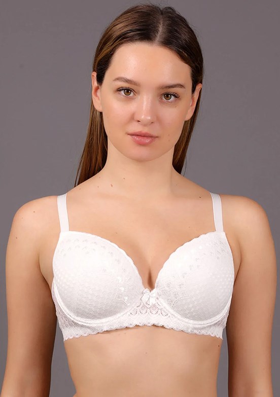NEW BRA - 3418200000 Kadın Beyaz Sütyen