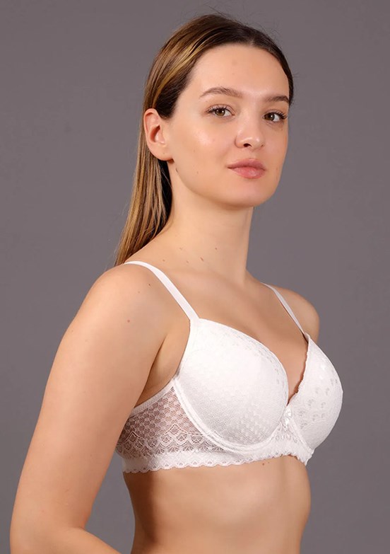 NEW BRA - 3418200000 Kadın Beyaz Sütyen