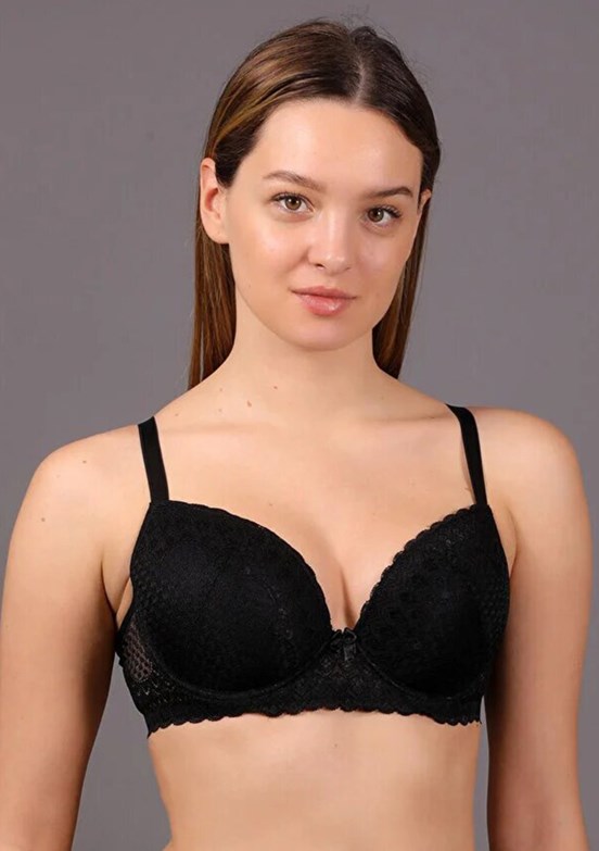 NEW BRA - 3418200000 Kadın Siyah Sütyen
