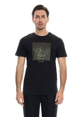 Johnny Joe Erkek Bisiklet Yaka T-Shirt