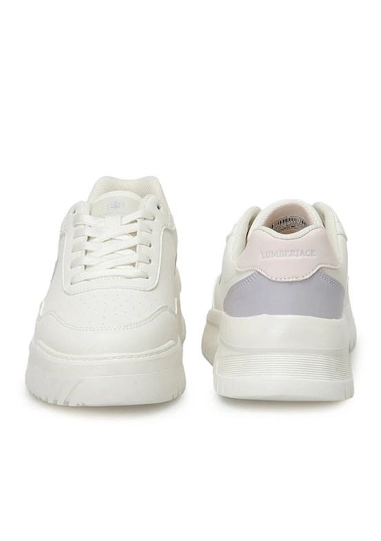 LUMBERJACK - 4M RYNERA 4FX - Kadın Beyaz Sneaker Ayakkabı