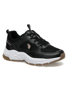 US POLO 4M Sorley 4Fx - A10150228412010 Kadın Siyah Sneaker Ayakkabı