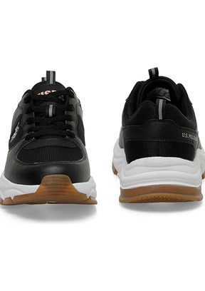 US POLO 4M Sorley 4Fx - A10150228412010 Kadın Siyah Sneaker Ayakkabı