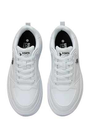 US POLO ASSN - A10150227712010 Kadın Beyaz Sneaker Ayakkabı