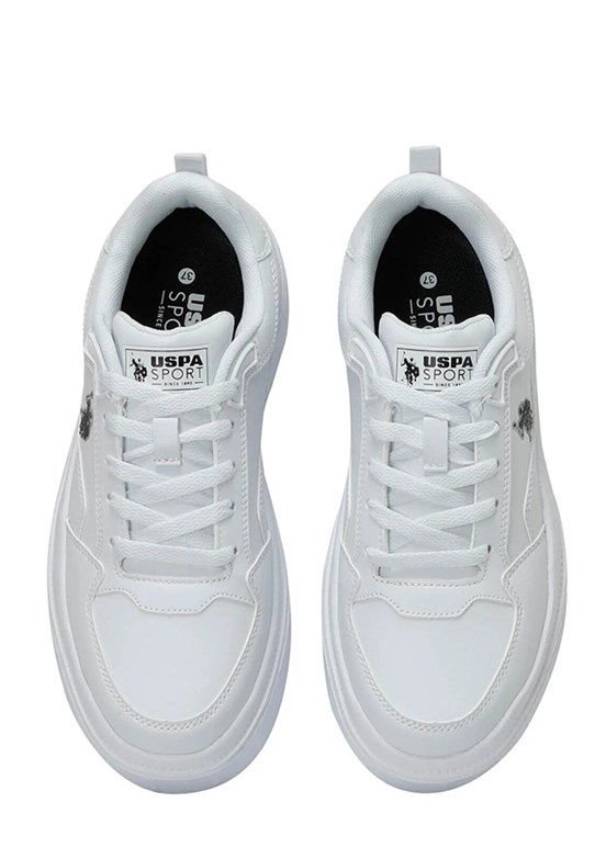 US POLO ASSN - A10150227712010 Kadın Beyaz Sneaker Ayakkabı