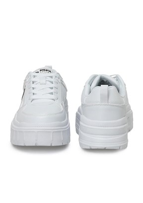 US POLO ASSN - A10150227712010 Kadın Beyaz Sneaker Ayakkabı